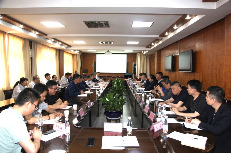陕投集团来渭河发电进行安全诊断检查