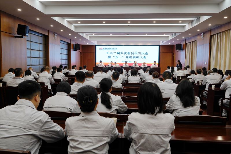 渭河发电工会举行二届五次会员代表大会暨庆祝“五、一”国际劳动节表彰会