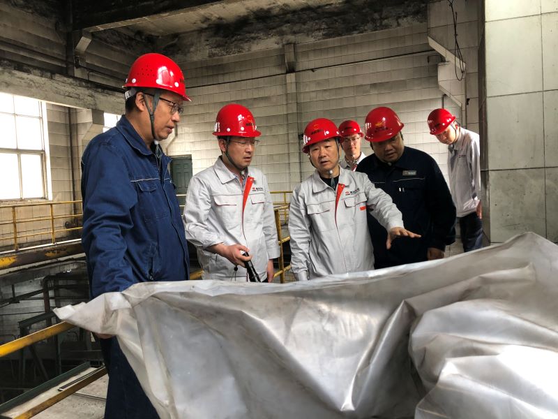 渭河发电主要负责人带队进行“五一”节前安全检查