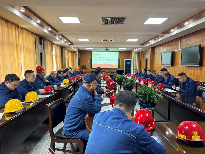 渭河发电主要负责人带队开展“春安”综合大检查