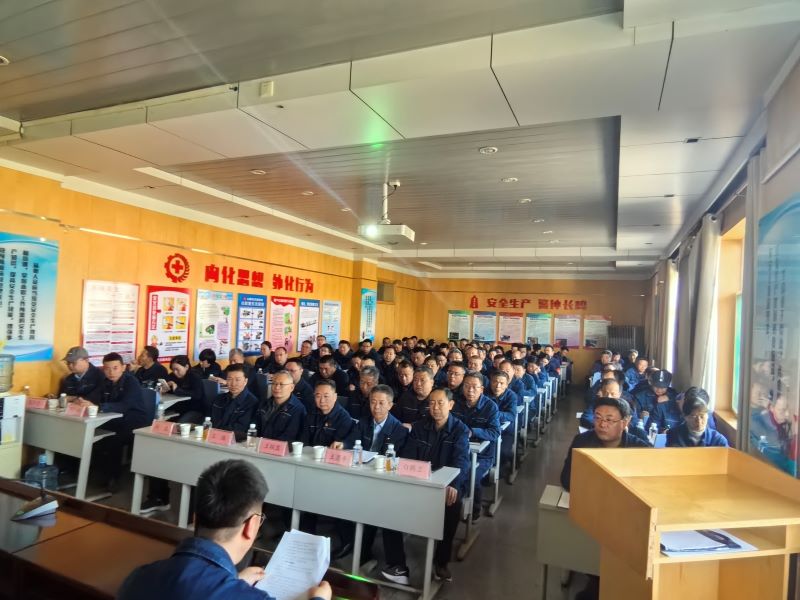 渭河发电主要负责人组织召开安全生产专题会议